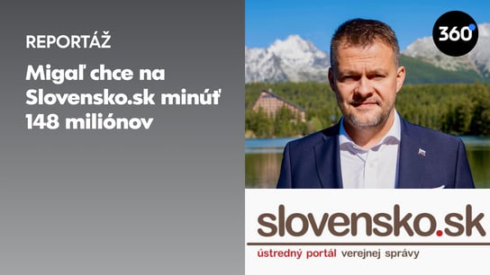 Nový nástenkový tender? Tak odborníci hodnotia Migaľove obrovské IT súťaže. “Niekoho mokrý sen,” reaguje minister