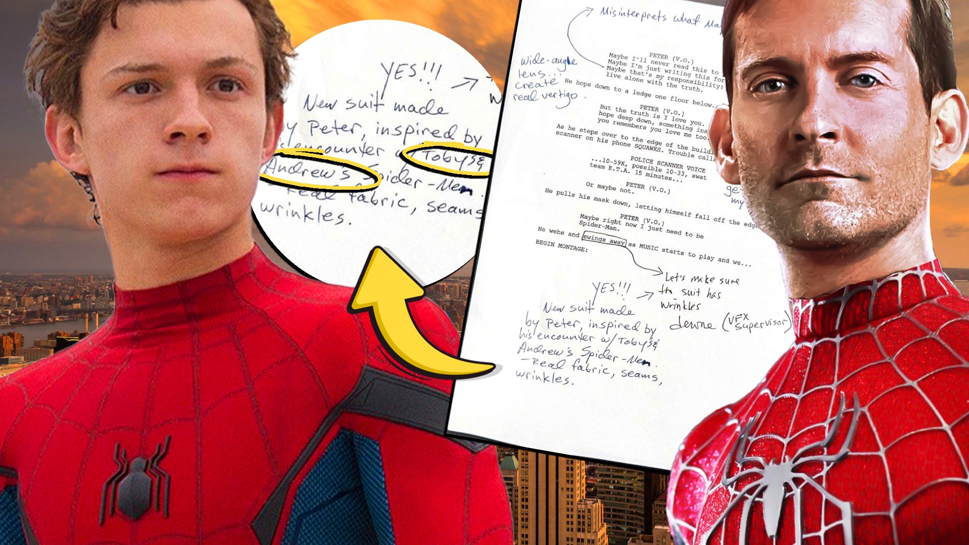 wyciek scenariusza Spider Mana wskazuje jednoznacznie