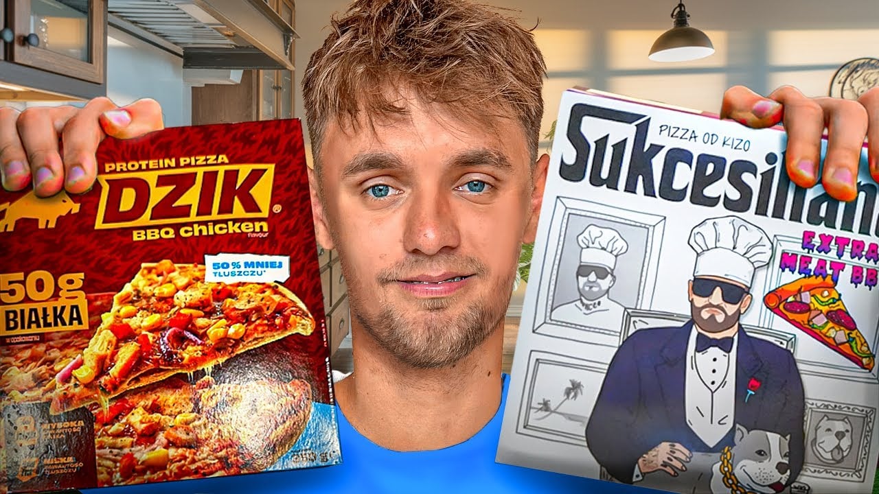 TESTUJEMY PIZZE WK DZIK i KIZO - WK MA MNIEJ BIAŁKA