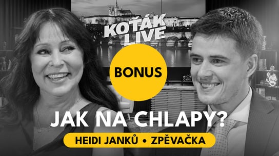 [BONUS] Intim s Heidi Janků, jak na chlapy? | KOŤÁK LIVE