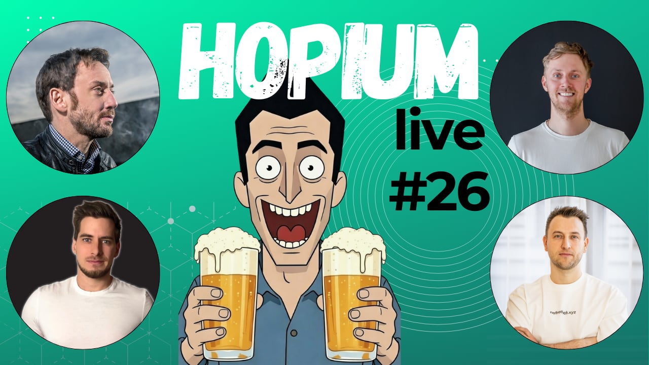 HOPIUM #26LIVE: Trhy, zklamání z MegaETH a kam se krypto posouvá
