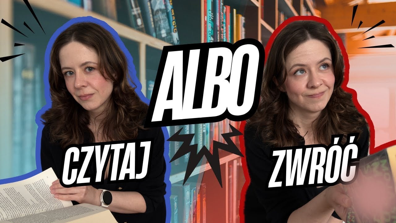 📚 CZYTAJ ALBO ZWRÓĆ #1   Nowa seria na kanale! 🎉   reading vlog 📚