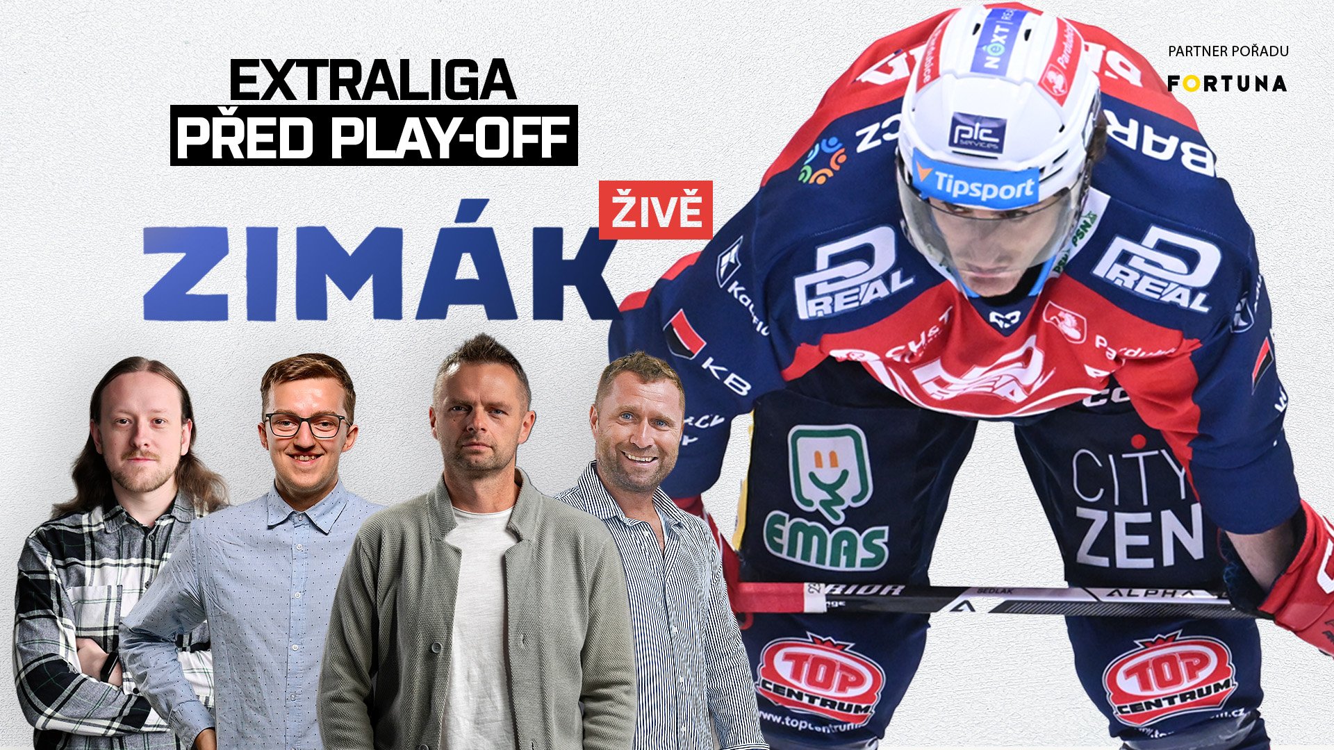 Zimák ŽIVĚ: Zužte led v lize! Síla týmů před play off, Sedlák riskoval a frustrovaný Flek