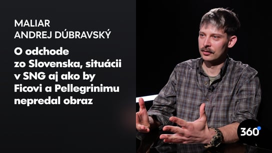 Maliar A. Dúbravský: “Mať nálepku “Šimkovičová mu zvesila obraz” je trochu otravné”
