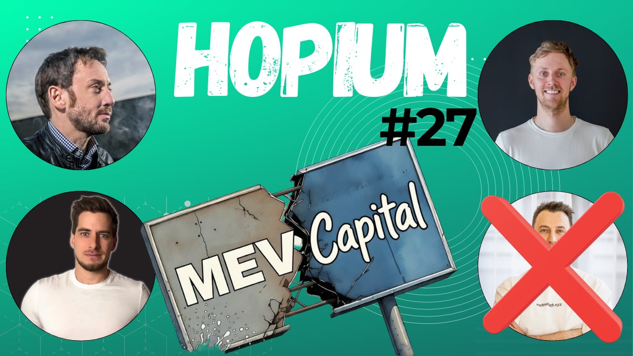HOPIUM#27: Drama kolem Jane Street, hrozící fork Aave i kolaps MEV Capital