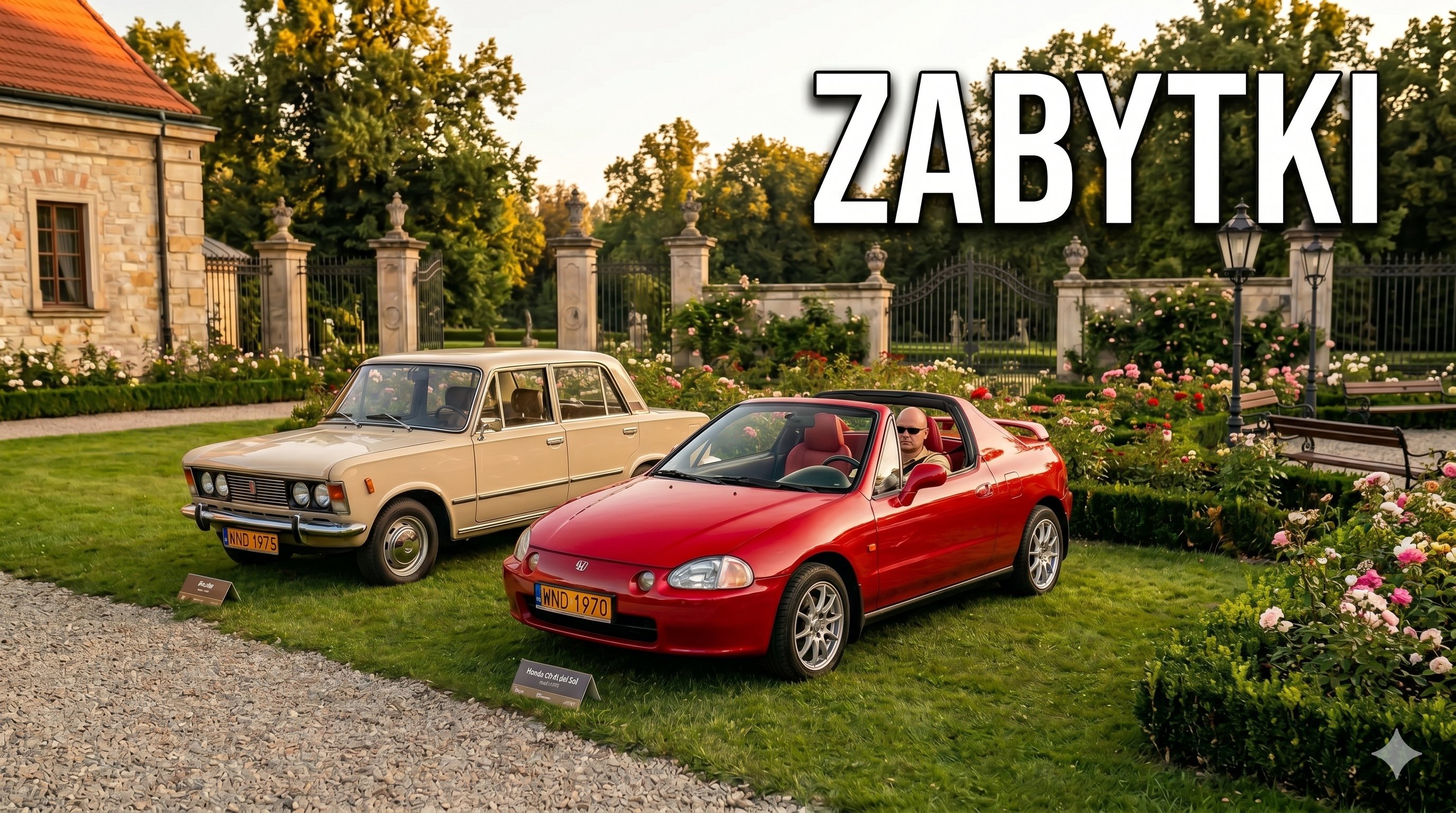 ZABYTKOWA HONDA / Młode pokolenie w Klasyku Fiat 125P
