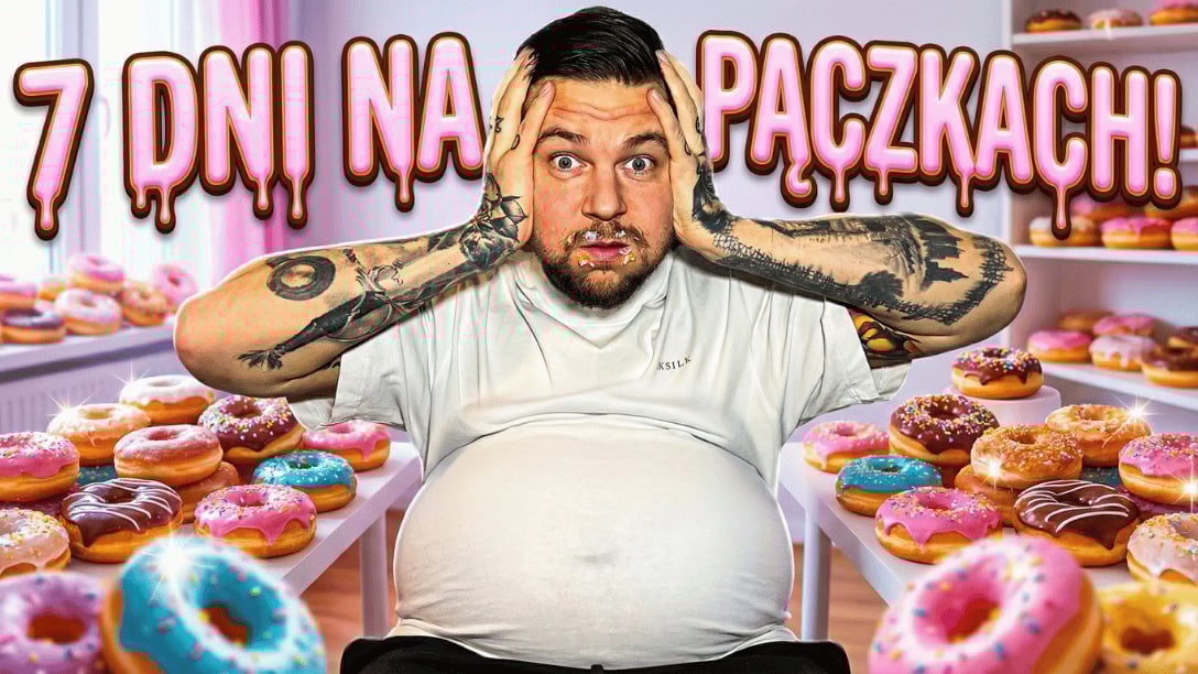 Maksymalnie: 7 DNI NA SAMYCH PĄCZKACH! 🍩