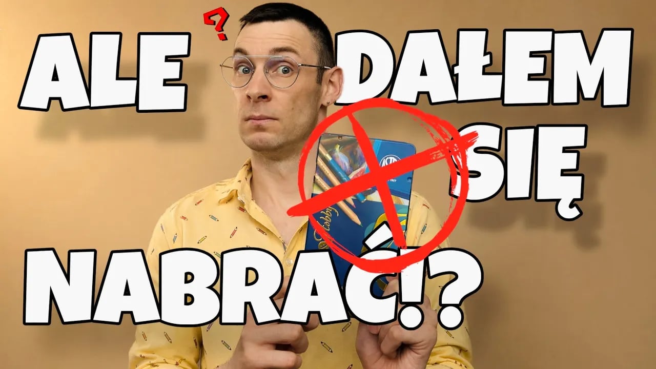 SPORA WPADKA! Test kredek, które są NOWE! (wcale nie są!)