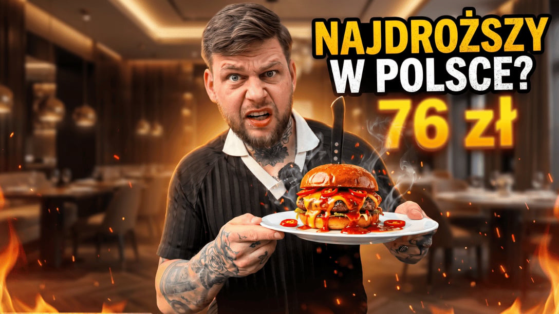 Maksymalnie: NAJDROŻSZY OSTRY BURGER W POLSCE? 😱