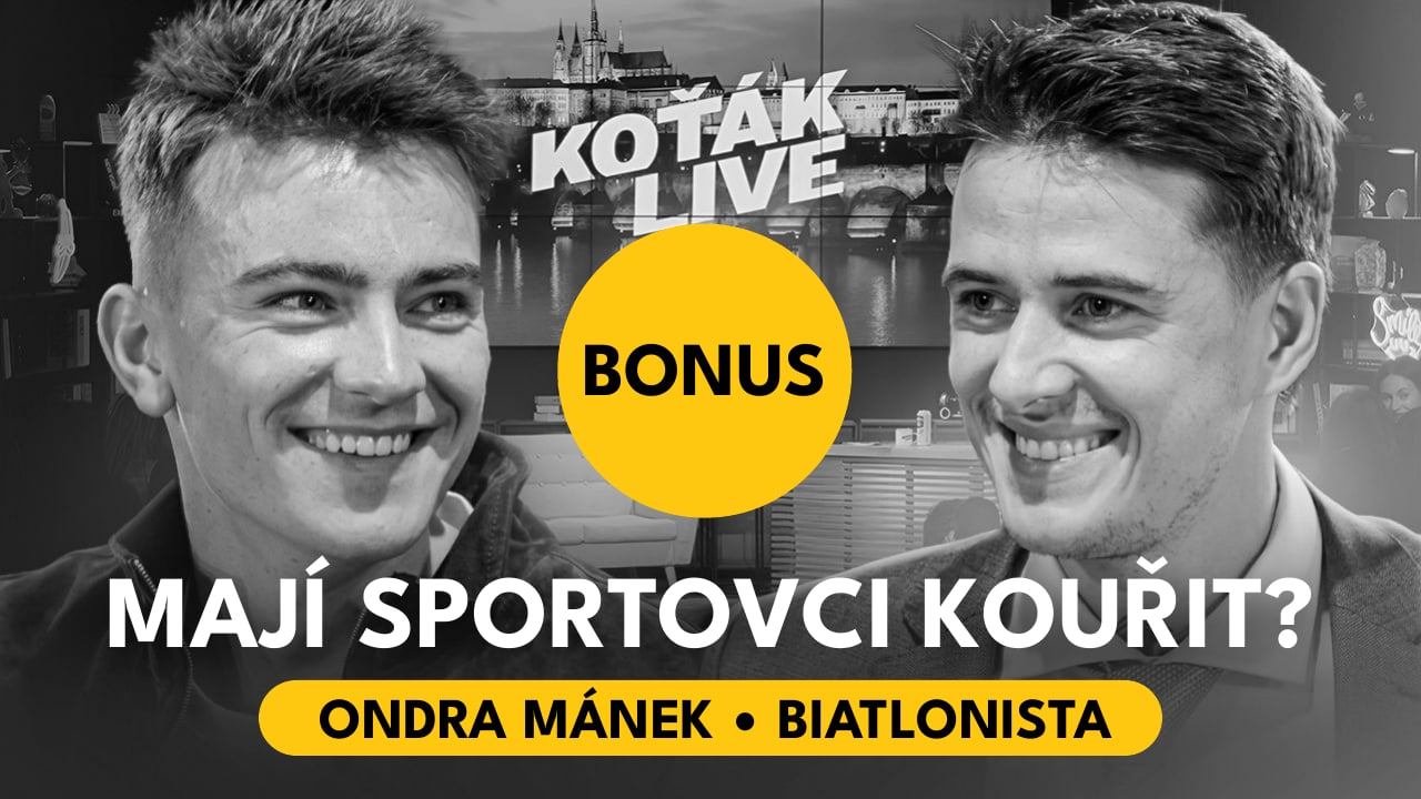 [BONUS] Měli by podle Ondry Mánka profi sportovci kouřit cigarety? | KOŤÁK LIVE