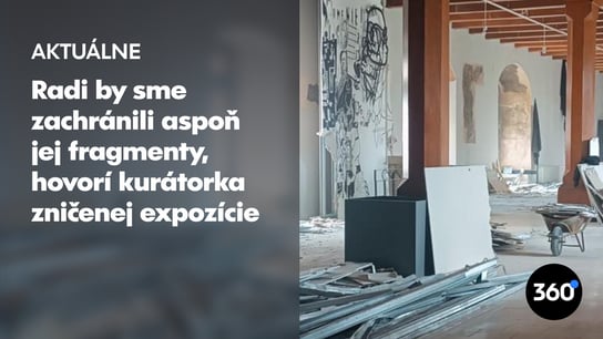 Na Zvolenskom zámku rozbili inštaláciu popredných českých umelcov