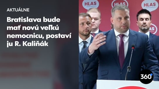 "Kopať sa začne už v septembri, bude mať 900 lôžok," K. Šaško o stavbe univerzitnej nemocnice vo Vajnoroch