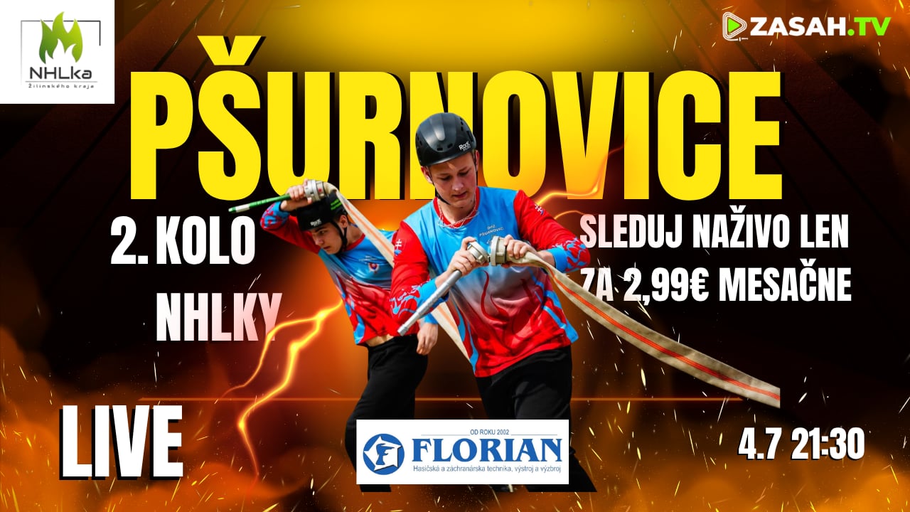 2. kolo NHLky v Pšurnoviciach - LIVE
