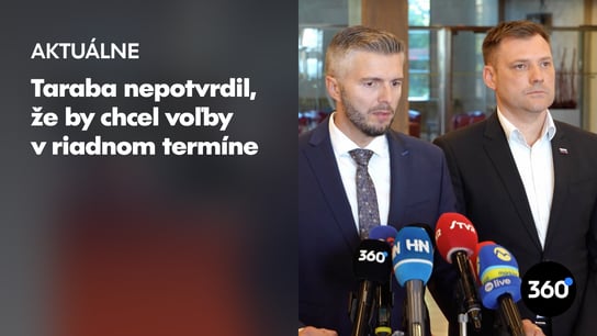 Slyško odišiel z Hlasu, Taraba varuje koalíciu, aby neostala prekvapená