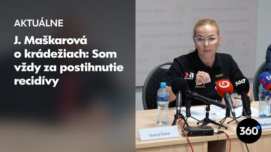 Policajná prezidentka: “Treba odsúdiť, že sa tu kradne, je to aj o spoločnosti. Sčasti prispieva aj legislatíva”