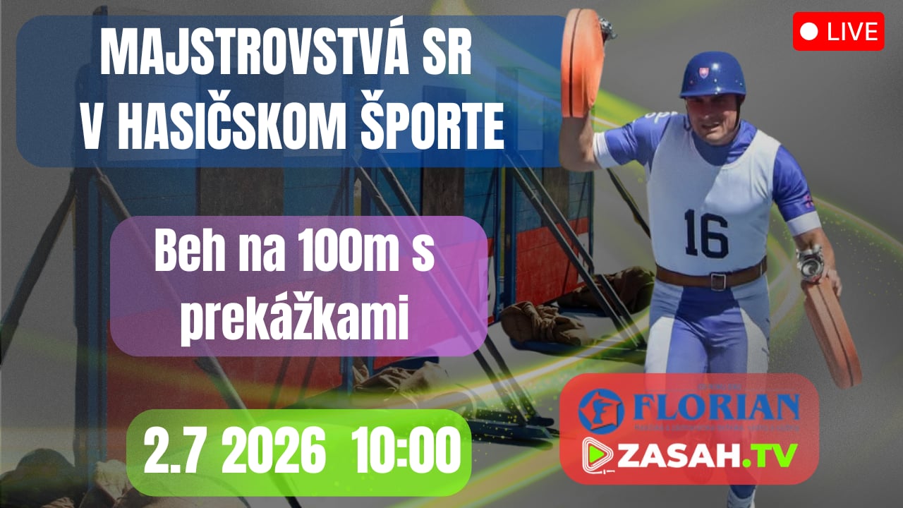 Majstrovstvá SR v hasičskom športe - 100ky  - LIVE