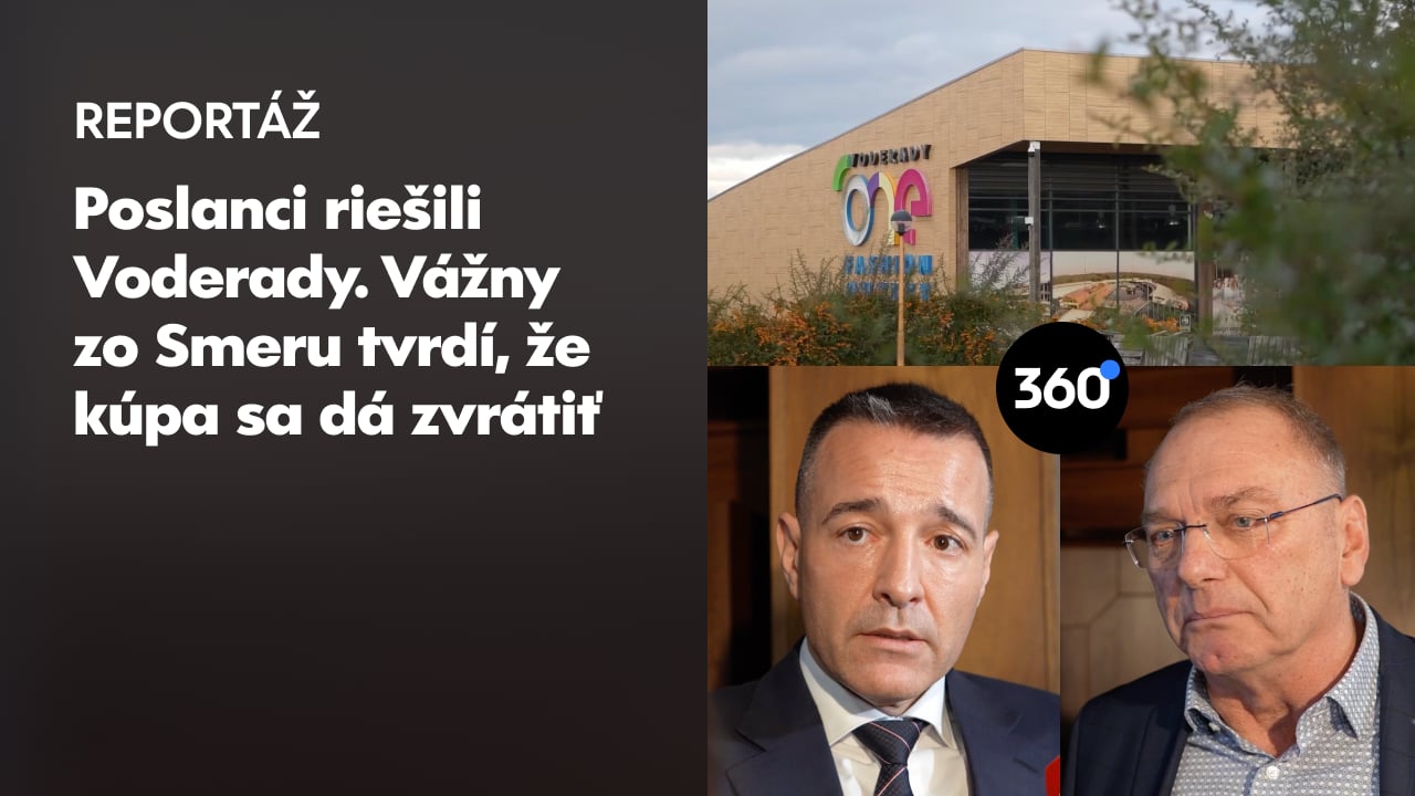 Minister Drucker o 17-tich miliónoch za outlet: “Čo odo mňa chcete, aby som zatvoril niekoho do basy?”