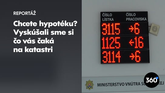 Kataster funguje, ale ako pred 15 rokmi. Počítajte s hodinovými radmi