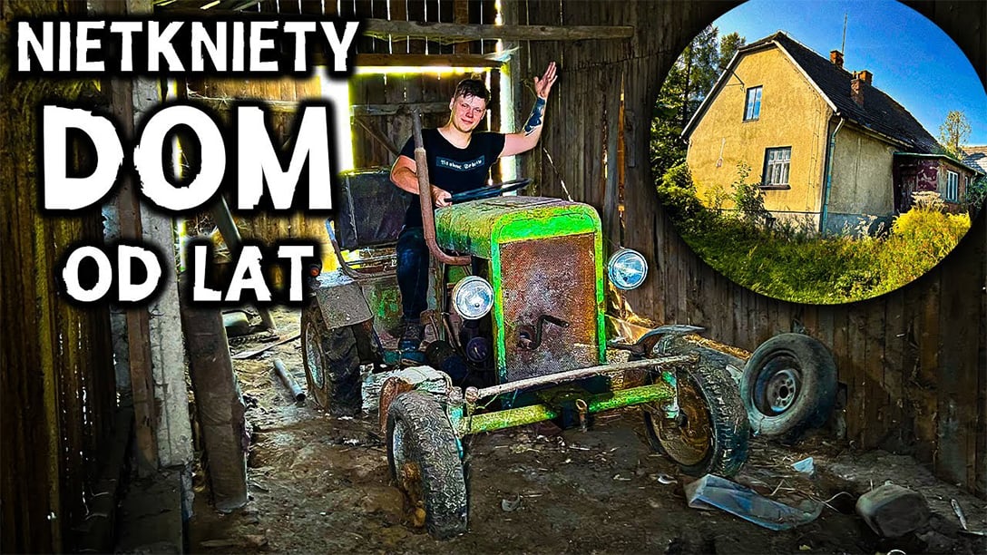 OPUSZCZONA PERŁA URBEXU NA ODLUDZIU I SEKRETNY POJAZD (WSZYSTKO ZOSTAWILI)