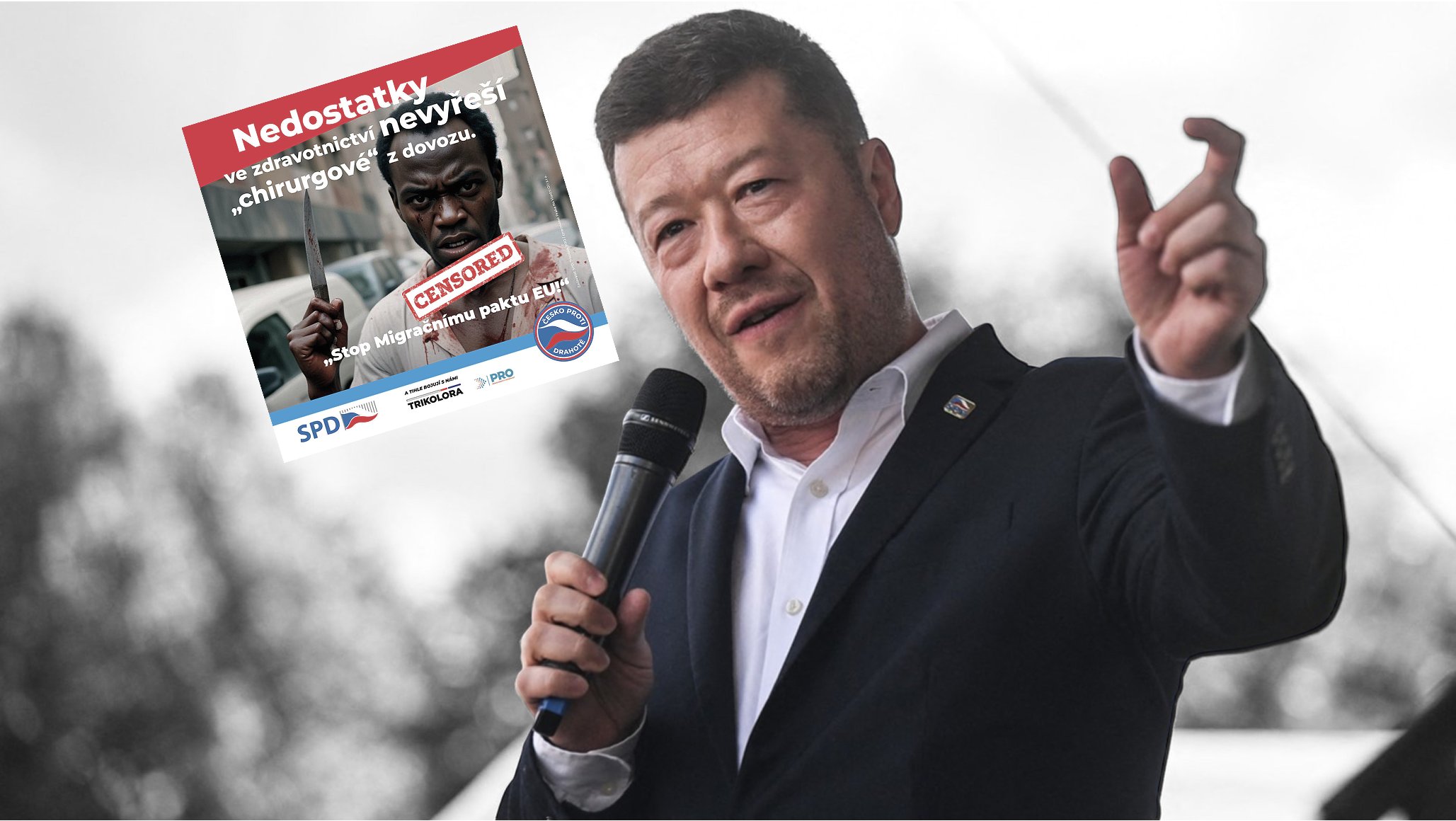 Pokud sněmovna Okamuru nevydá, nános nahnědlého hnusu mu zůstane navždy. Za svobodu slova u „Pitomia“ nebojoval, říká Dvořák