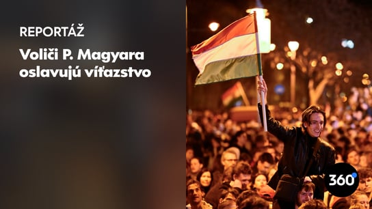 "Najšťastnejší deň v živote" aj "Nová budúcnosť," ozývalo sa pred centrálou Magyarovej strany