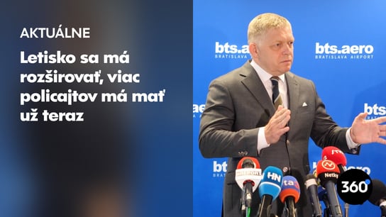 Fico avizuje nový terminál na bratislavskom letisku. Hovoria o 50 miliónoch