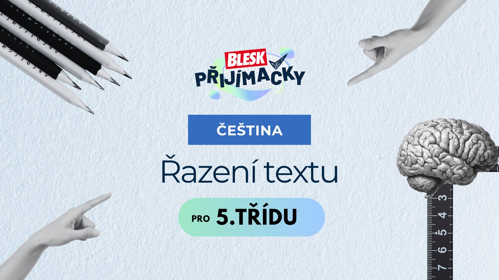 Český jazyk – Řazení textu 