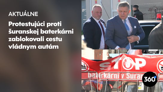 Rokovanie vlády v Šuranoch zdržali demonštranti. R. Takáč: “To, čo tu vidím, už nie je demokracia, ale anarchia”