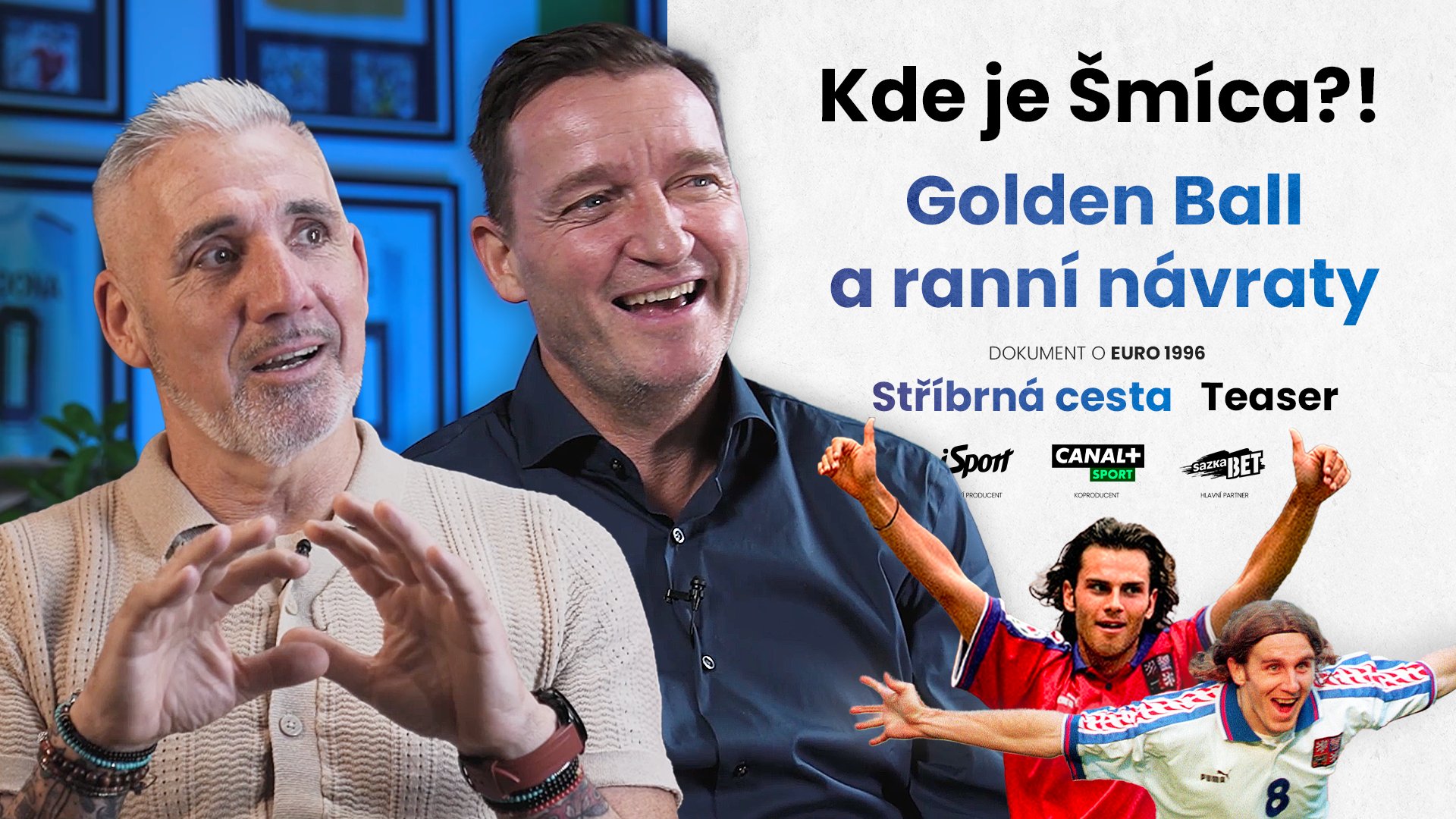 Život na EURO 96: Golden Ball i „dvoudenky“. Kde je Šmíca?! | Stříbrná cesta