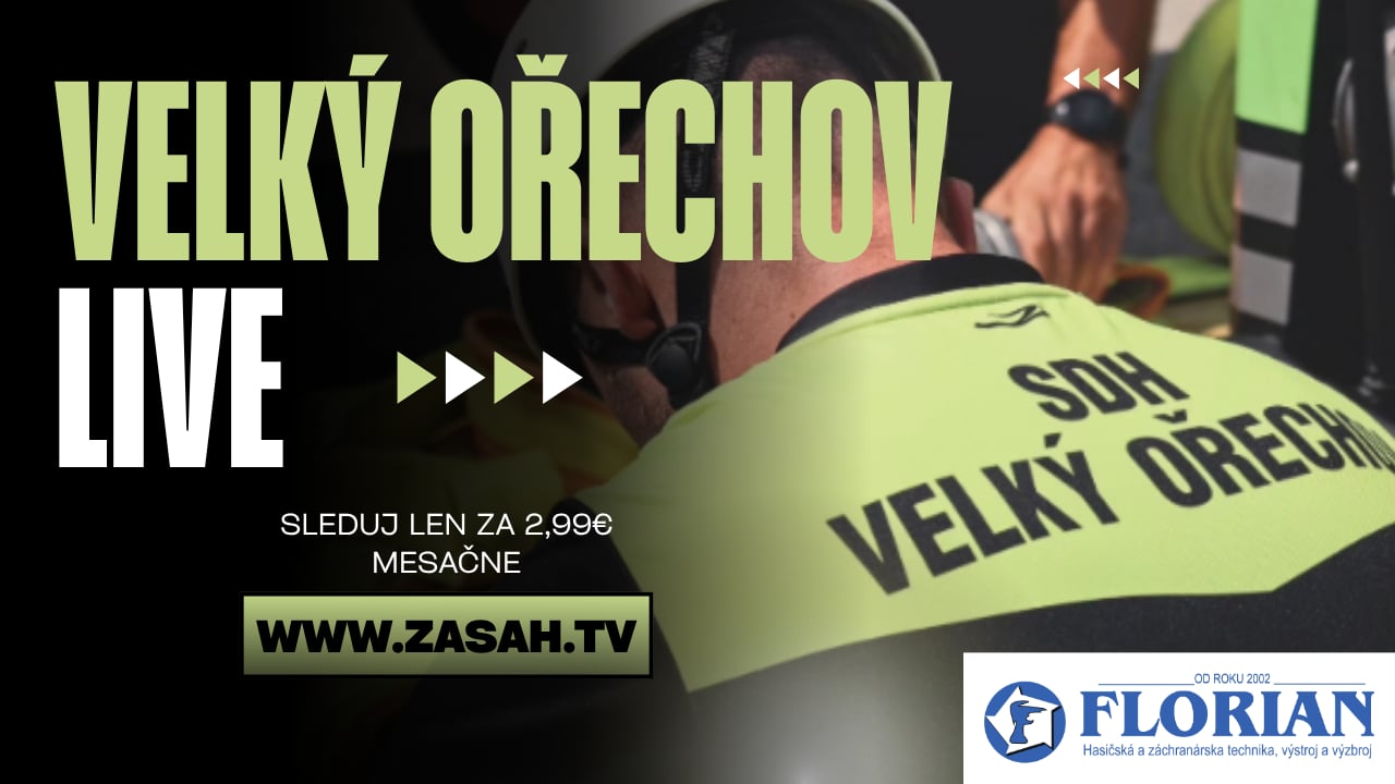 Súťaž o putovný pohár SDH Velý Ořechov - LIVE