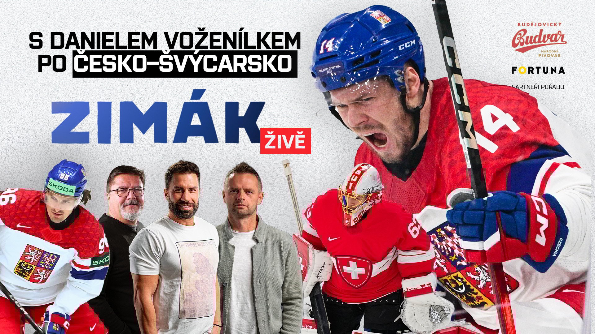 ZIMÁK živě po Švýcarsku: Chybí nám větší drajv, Pastrňák tápe. Kam půjde Voženílek?