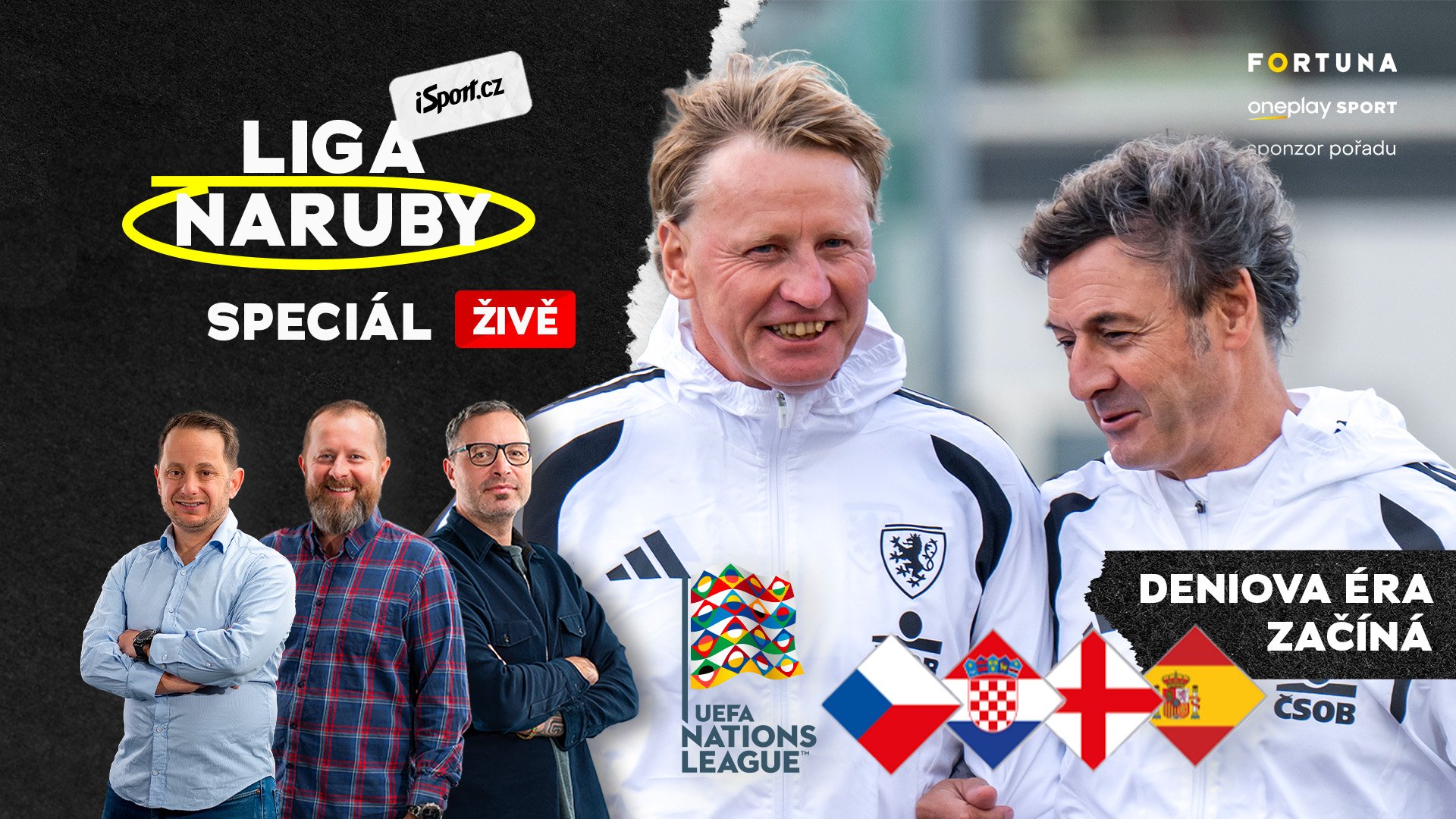 3, 2, 1… VAMOS! Karabec, Hložek, Šulc do akce. Má Denia v plánu budovat, nebo bodovat? | Liga naruby ŽIVĚ