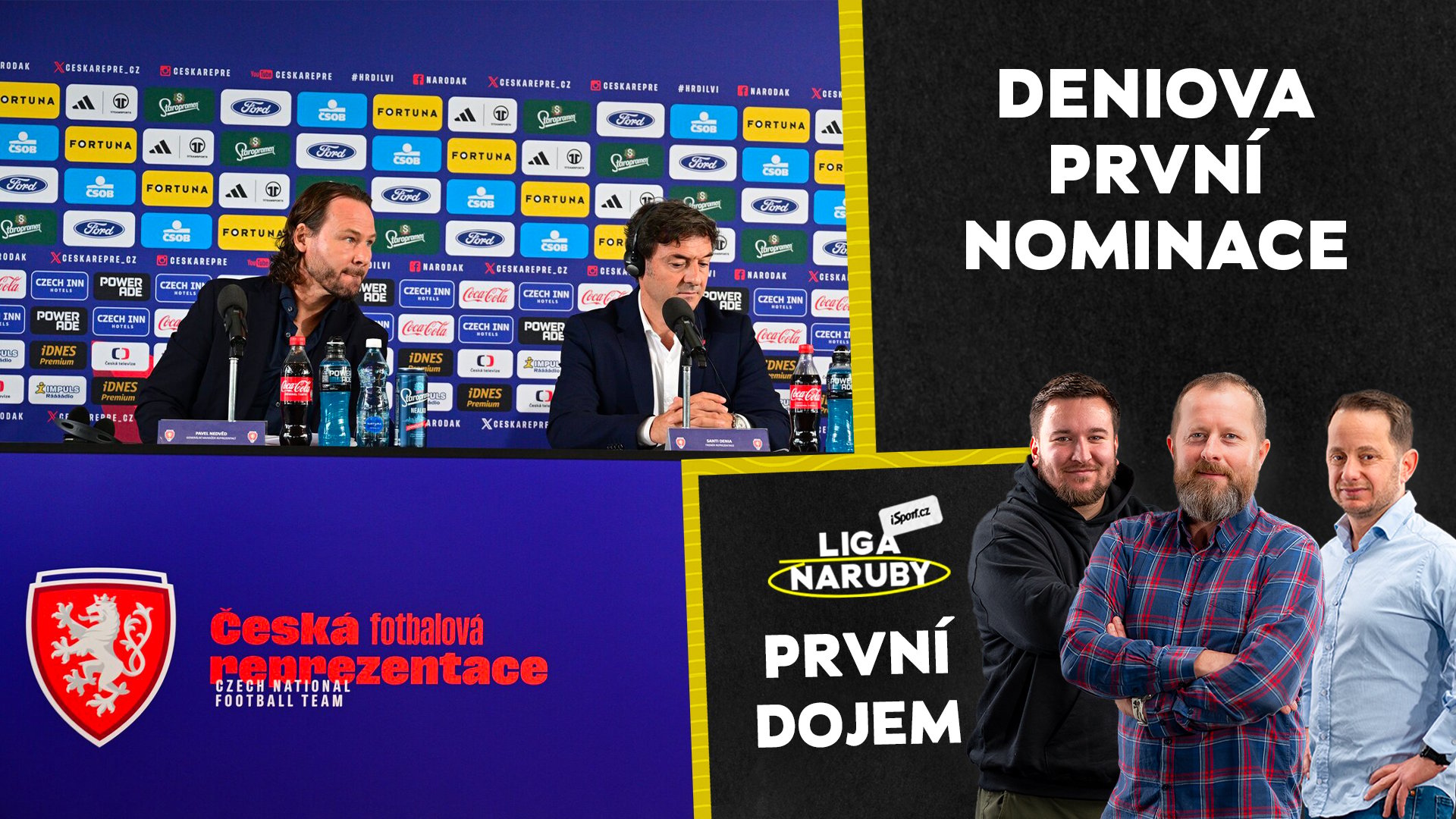 Deniova nová repre bez větší odvahy, změn mohlo být víc. Chorý do základu, pomůže Sáček? | První dojem