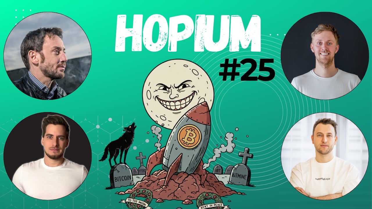 HOPIUM#25: Další market crash, Pendle jako dobrá investice a mánie kolem AI agentů