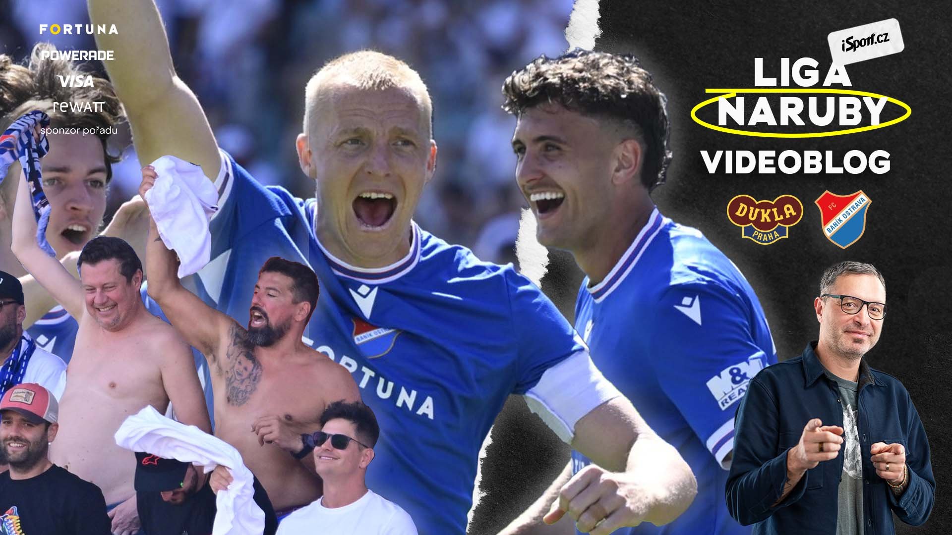 GAME 7: ostravská Juliska, majitel Dukly přijel MHD, tři vlastní góly. Baník vládl i na tribunách  | Videoblog