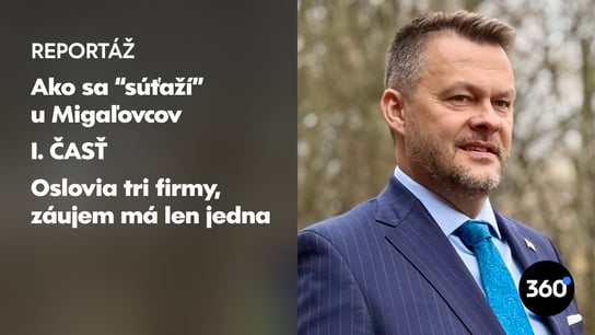 “Pani redaktorka, posaďte sa vedľa mňa a vyriešte to,” reaguje minister Migaľ na otázky o miliónových tendroch 