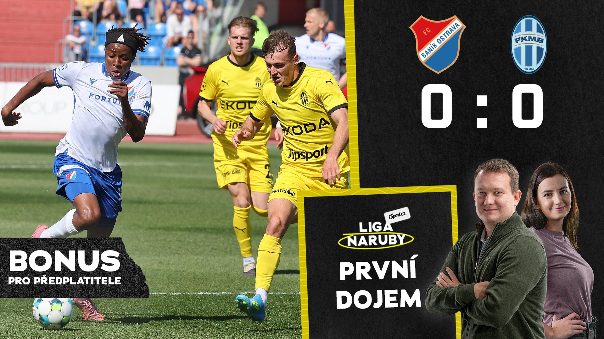 Baník má jen bod! Boleslav byla dominantní a domácí nechtěli udělat chybu. Plavšiče zastínil Musák | První dojem