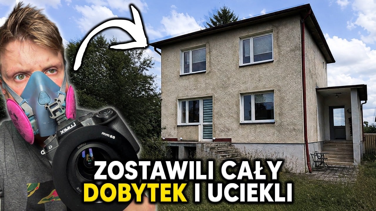  PORZUCONY PIĘTROWY DOM Z WYPOSAŻENIEM I OBRZYDLIWYM ZNALEZISKIEM..