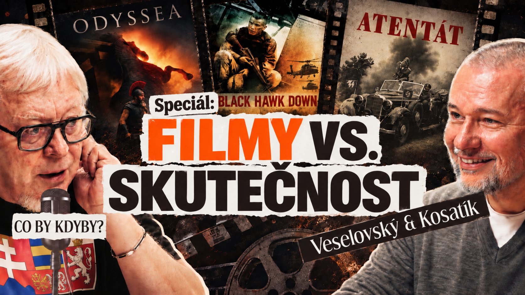 SPECIÁL: Odyssea, Atentát nebo Černý jestřáb sestřelen: Jak moc nám filmy lžou o historii?