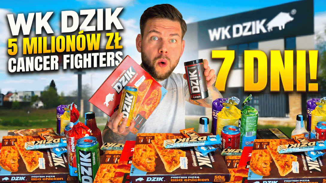 Maksymalnie: 7 DNI NA PRODUKTACH WK DZIK! 🐗