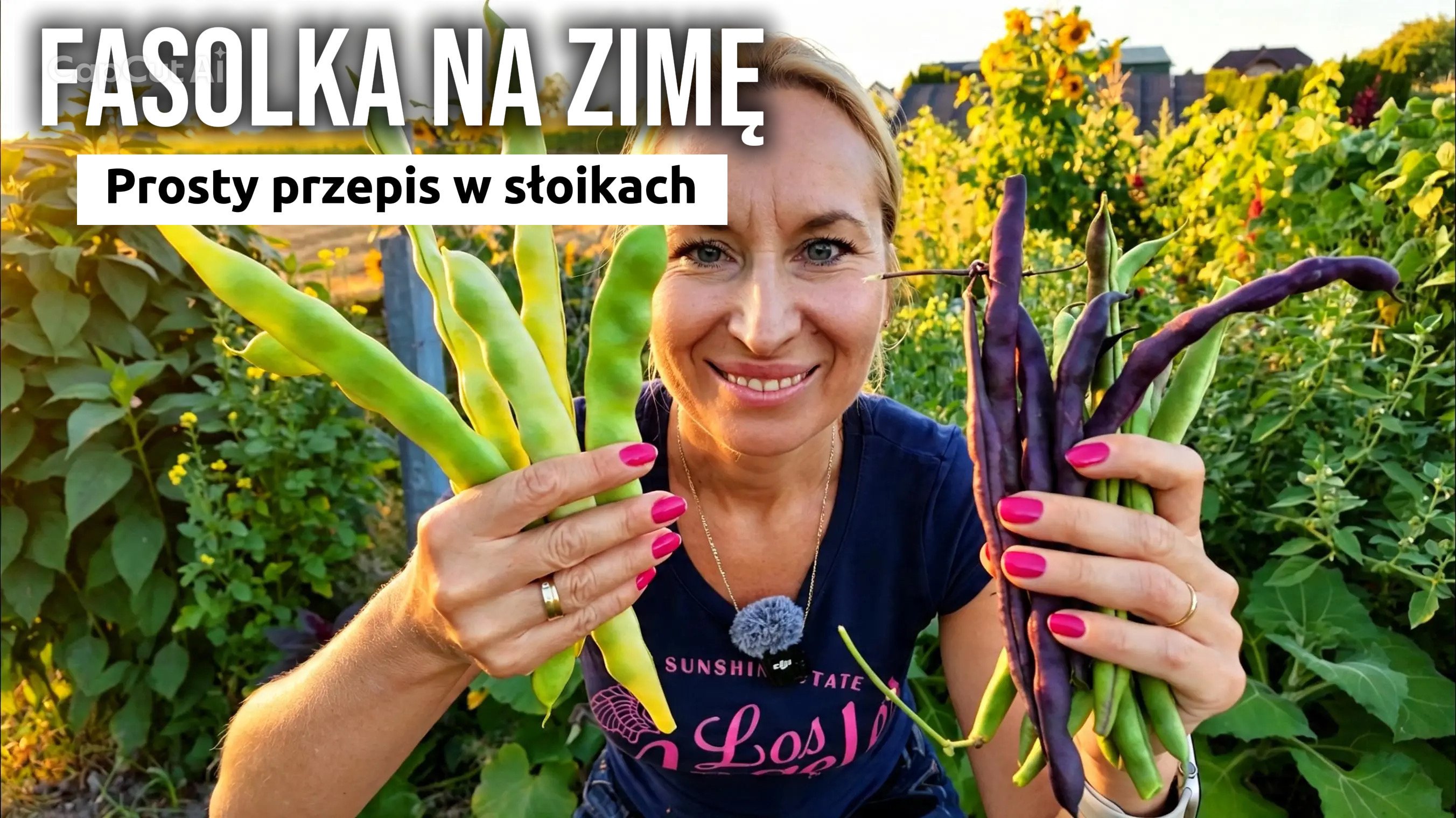 Fasolka w słoikach na zimę! Prosty przepis + obfite zbiory z ogrodu 