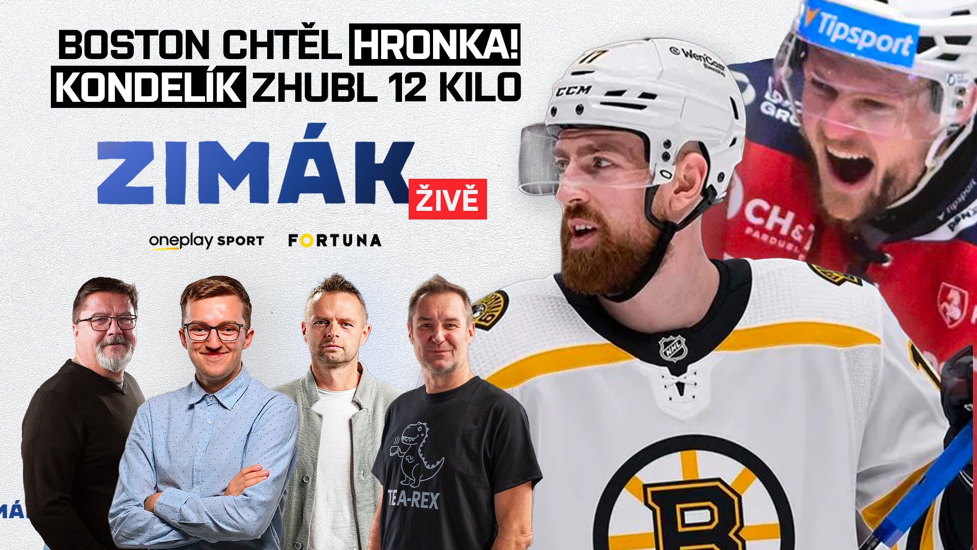 Boston chtěl Hronka! Kondelík zhubl 12 kilo. Pozor na tato překvapení | Zimák ŽIVĚ