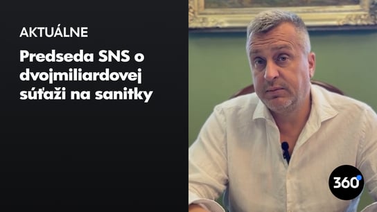 A. Danko: “Minister Šaško, musíš hodiť uterák. Nečakám nič iné ako zrušenie tendra”