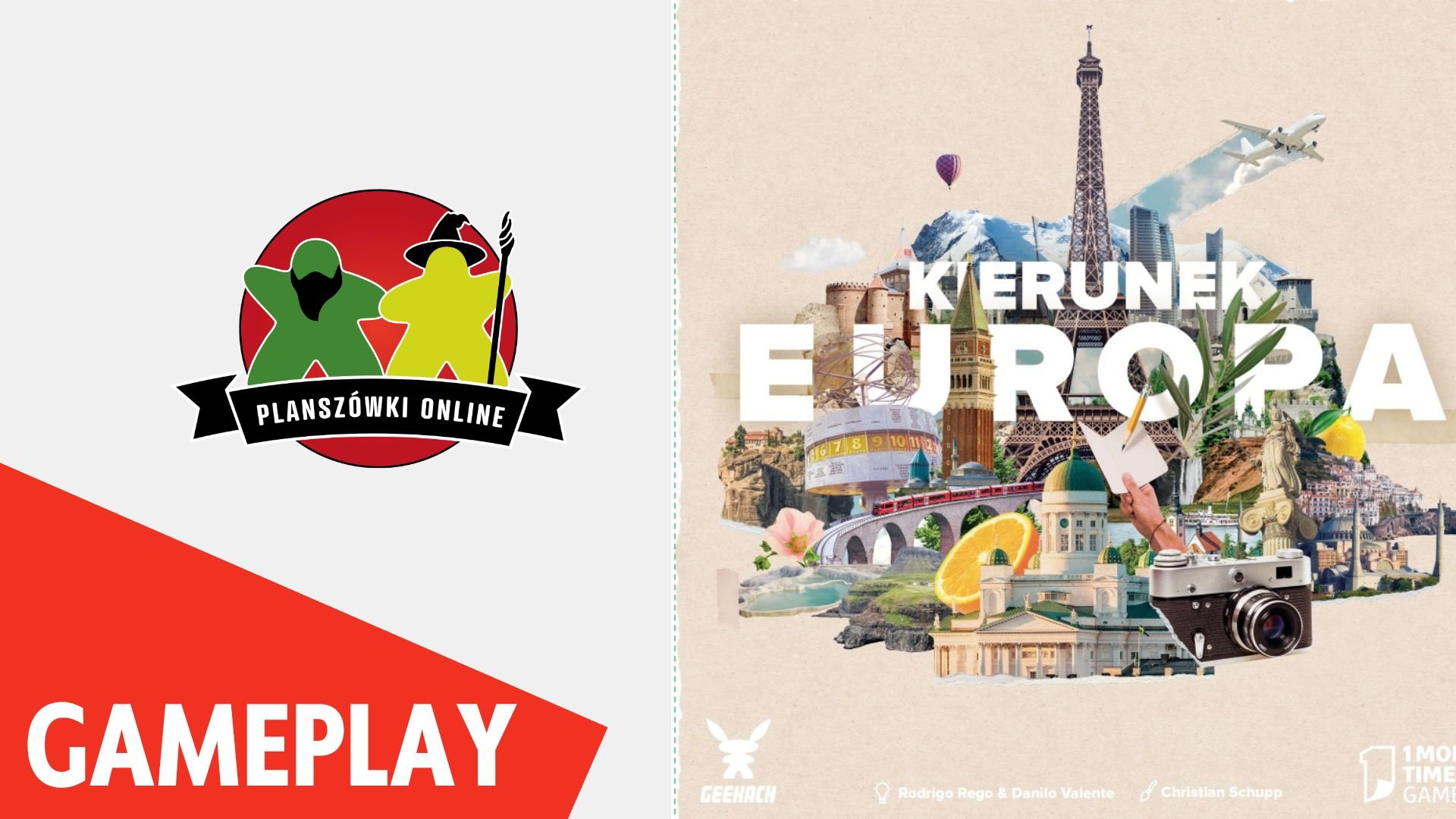 Kierunek Europa - gameplay, zasady, recenzja