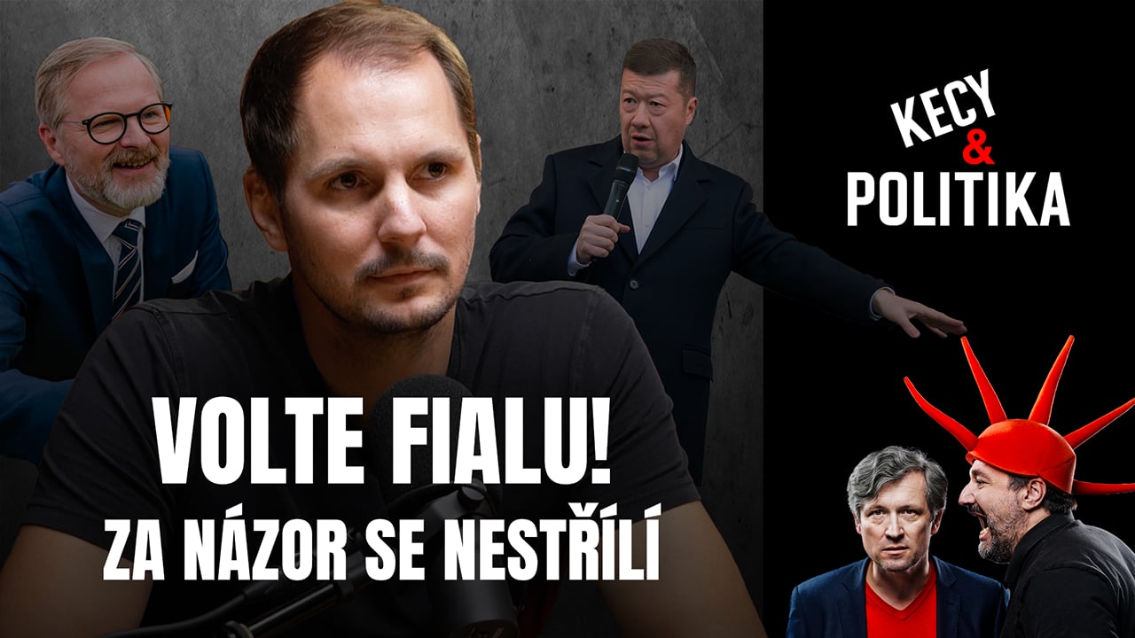 SPECIÁL Youtuber Bratříček: Volte Fialu! Za názor se nestřílí