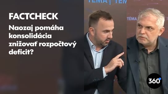 Š. Kišš: “Minister Kamenický neznížil deficit, nerobí si svoju prácu.” R. Michelko: “Nehovorte nepravdu.” Overili sme, aká je realita