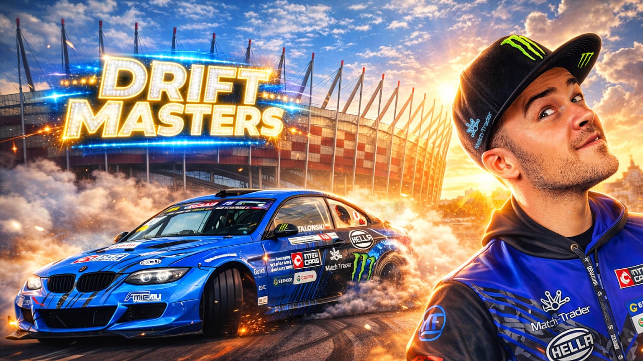 Driftowałem STOPĄ na PGE Narodowym! | DRIFT MASTERS