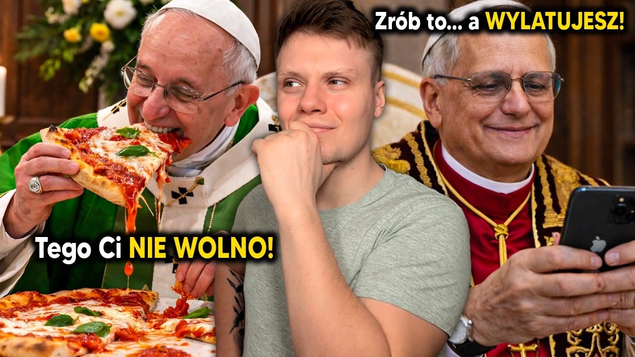 10 rzeczy których NIE MOŻESZ ROBIĆ jako PAPIEŻ! (mocne)