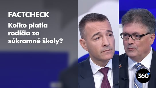 Minister Drucker: “65 % súkromných základných škôl vyberá školné nad 500 eur.” Exminister Horecký: “Nesedí to absolútne.” Overili sme, kto má pravdu