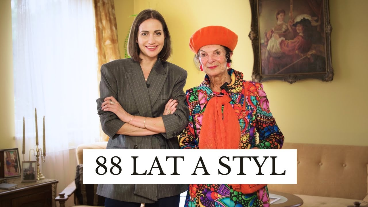Styl bez wieku. Kolorowa szafa 88-letniej Pani Danuty! 👗